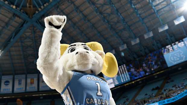 UNC basketball mascot Rameses
